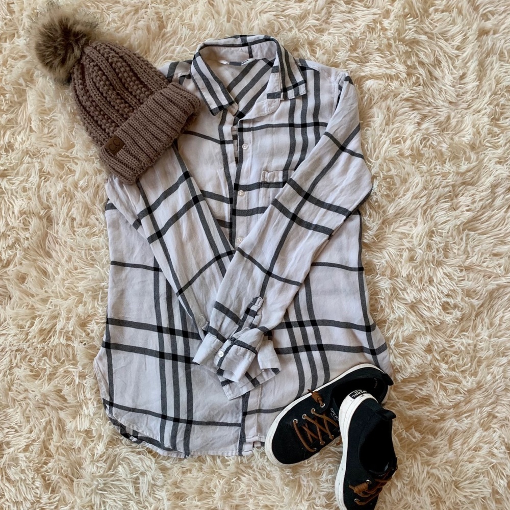 Plaid Button Down